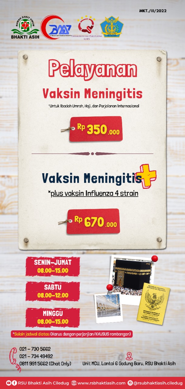 Pelayanan Vaksin Meningitis
